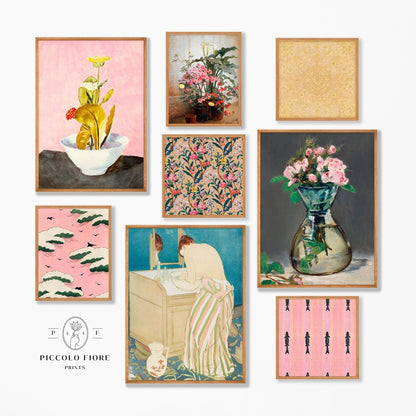 30 Digital Art Prints | PINK Vibrant ECLECTIC BUNDLE | VB4 - Digital Art Bundle - Piccolo Fiore Prints