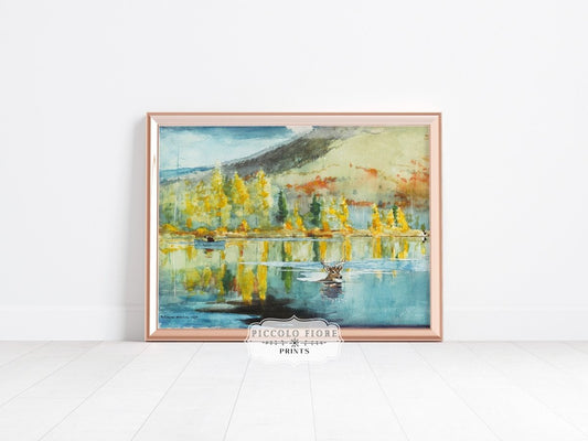 An October Day | P58 - Single Art Prints - Piccolo Fiore Prints