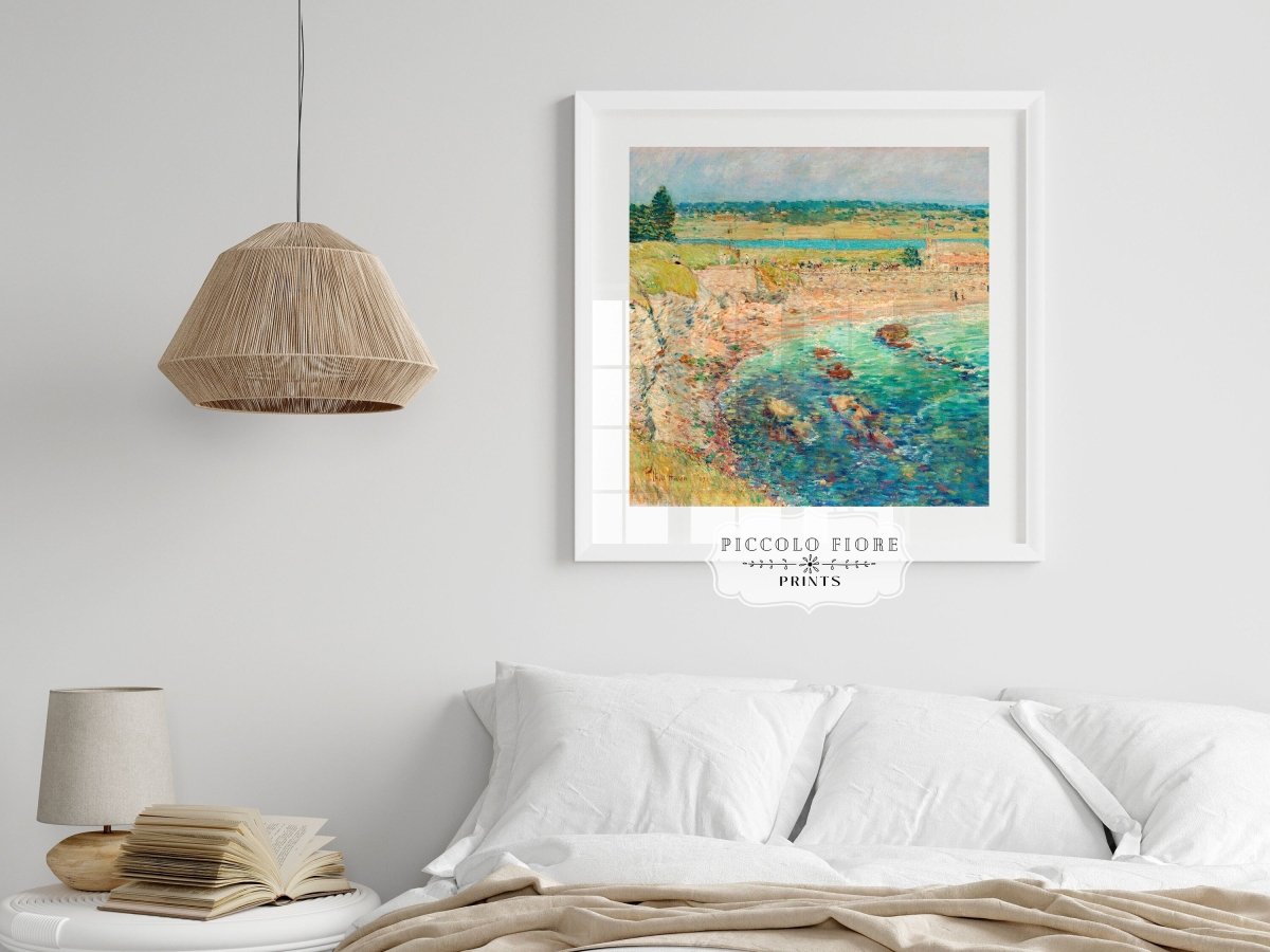 Bailey's Beach | P356 - Single Square Art Prints - Piccolo Fiore Prints