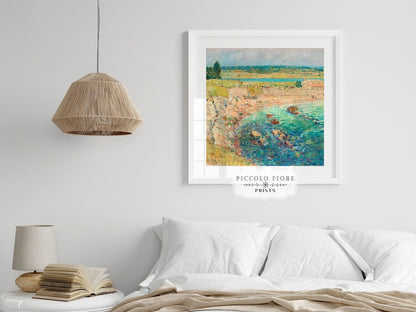 Bailey's Beach | P356 - Single Square Art Prints - Piccolo Fiore Prints