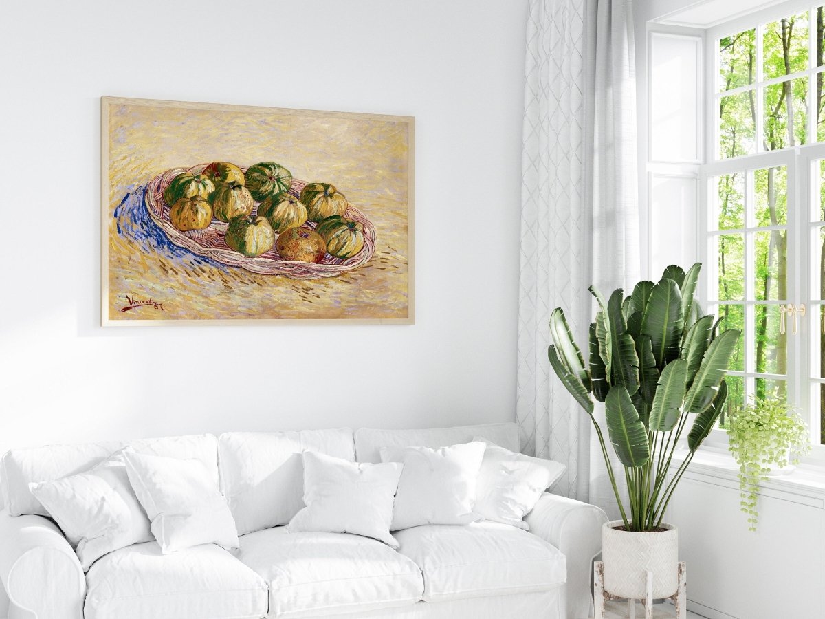 Basket of Apples | P27 - Single Art Prints - Piccolo Fiore Prints