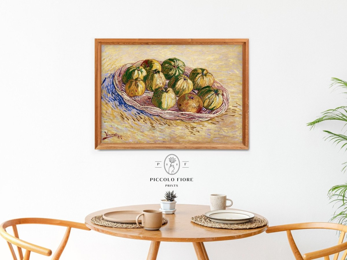 Basket of Apples | P27 - Single Art Prints - Piccolo Fiore Prints