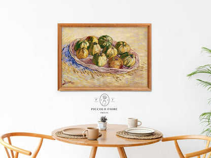Basket of Apples | P27 - Single Art Prints - Piccolo Fiore Prints