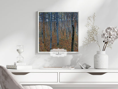 Beech Grove | P209 - Single Square Art Prints - Piccolo Fiore Prints