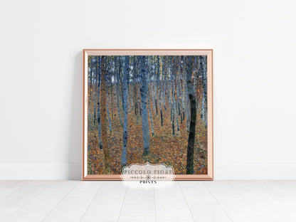 Beech Grove | P209 - Single Square Art Prints - Piccolo Fiore Prints