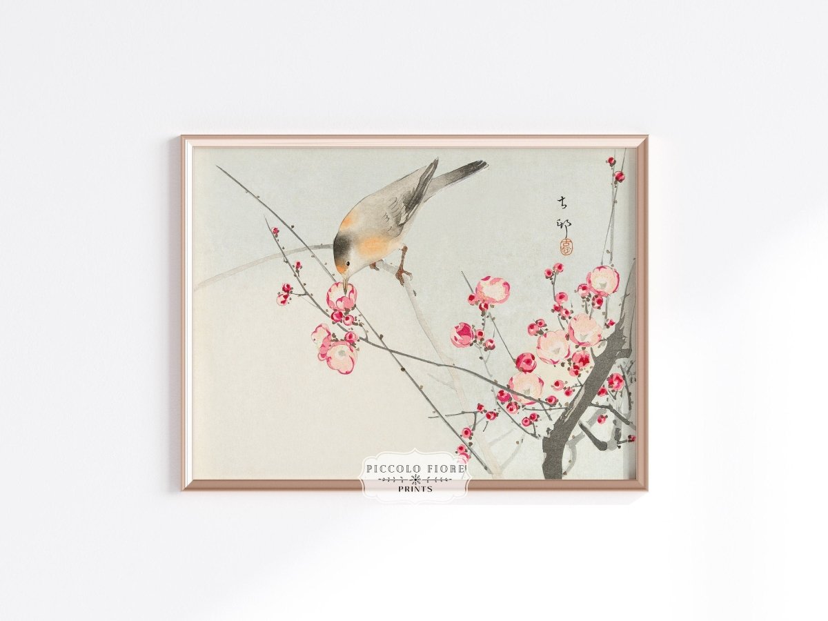 Birds and Flowers | Gallery Wall Set | 5 Prints | M8 - 2.9 - Gallery Wall Set - Piccolo Fiore Prints
