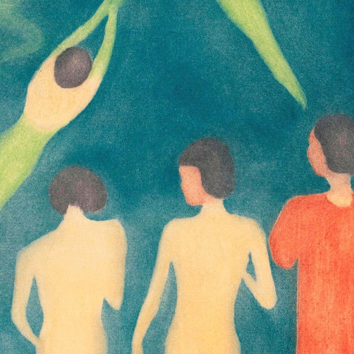 Boys Bathing | P38 - Single Art Prints - Piccolo Fiore Prints
