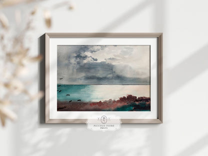 Breaking Storm | P359 - Single Art Prints - Piccolo Fiore Prints