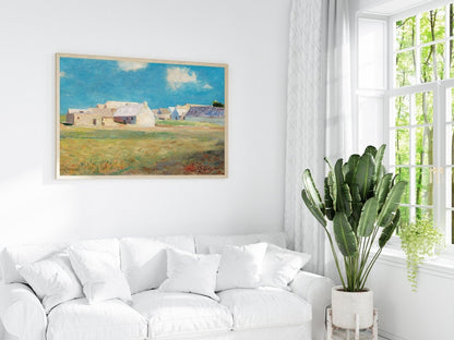 Breton Village | P29 - Single Art Prints - Piccolo Fiore Prints