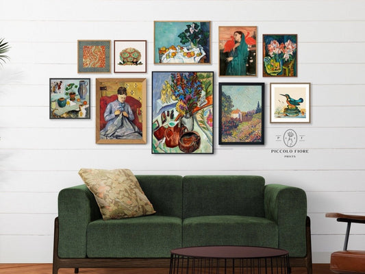 Bright and Eclectic | Gallery Wall Set | 10 Prints | S10 - 8 - Gallery Wall Set - Piccolo Fiore Prints