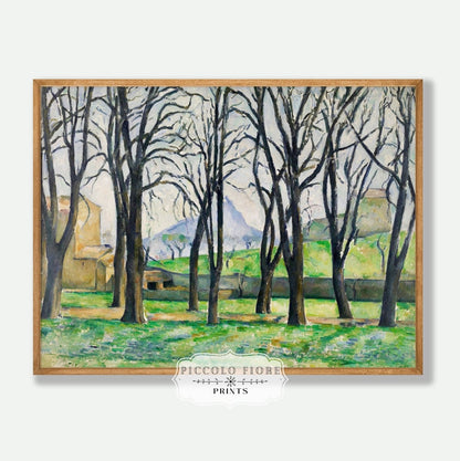 Chestnut Trees | P180 - Single Art Prints - Piccolo Fiore Prints