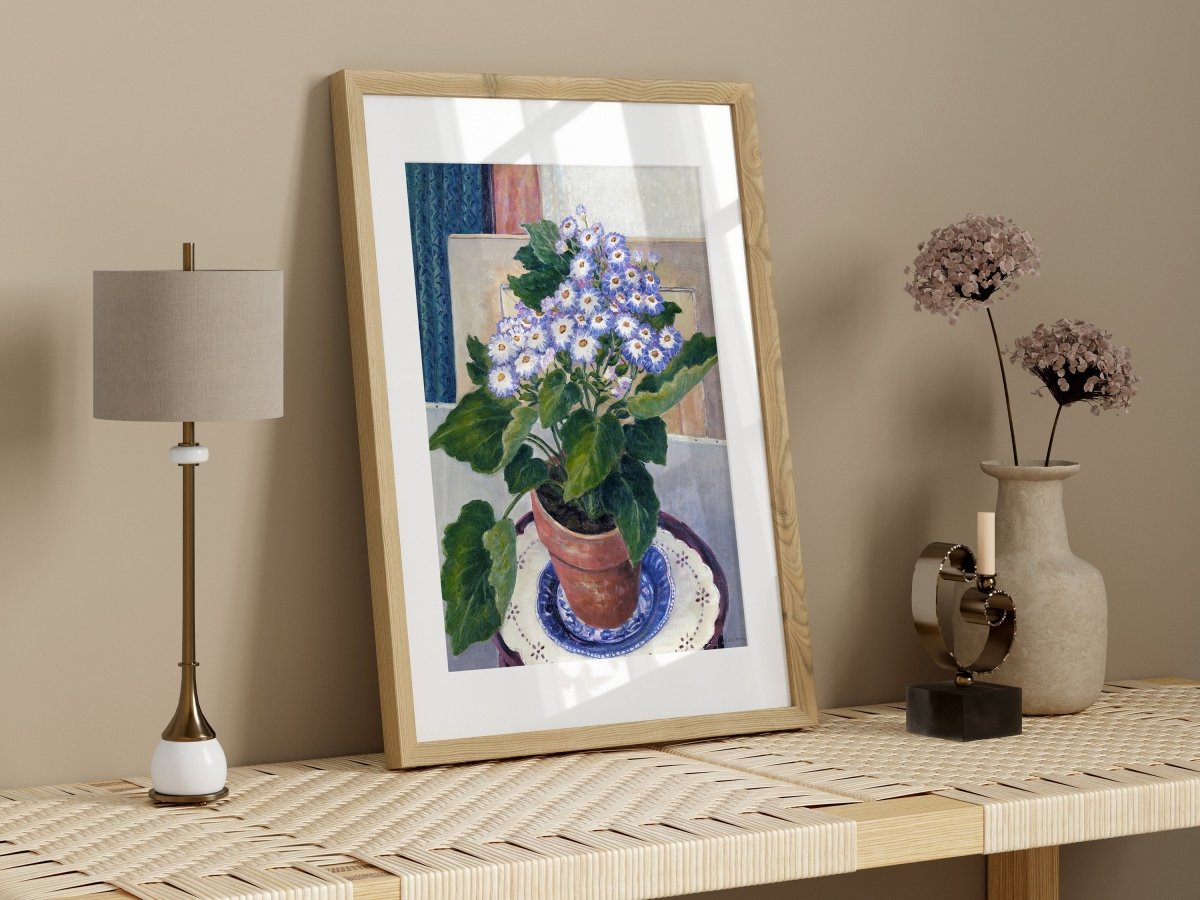 Cineraria | P208 - Single Art Prints - Piccolo Fiore Prints