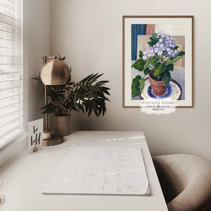 Cineraria | P208 - Single Art Prints - Piccolo Fiore Prints