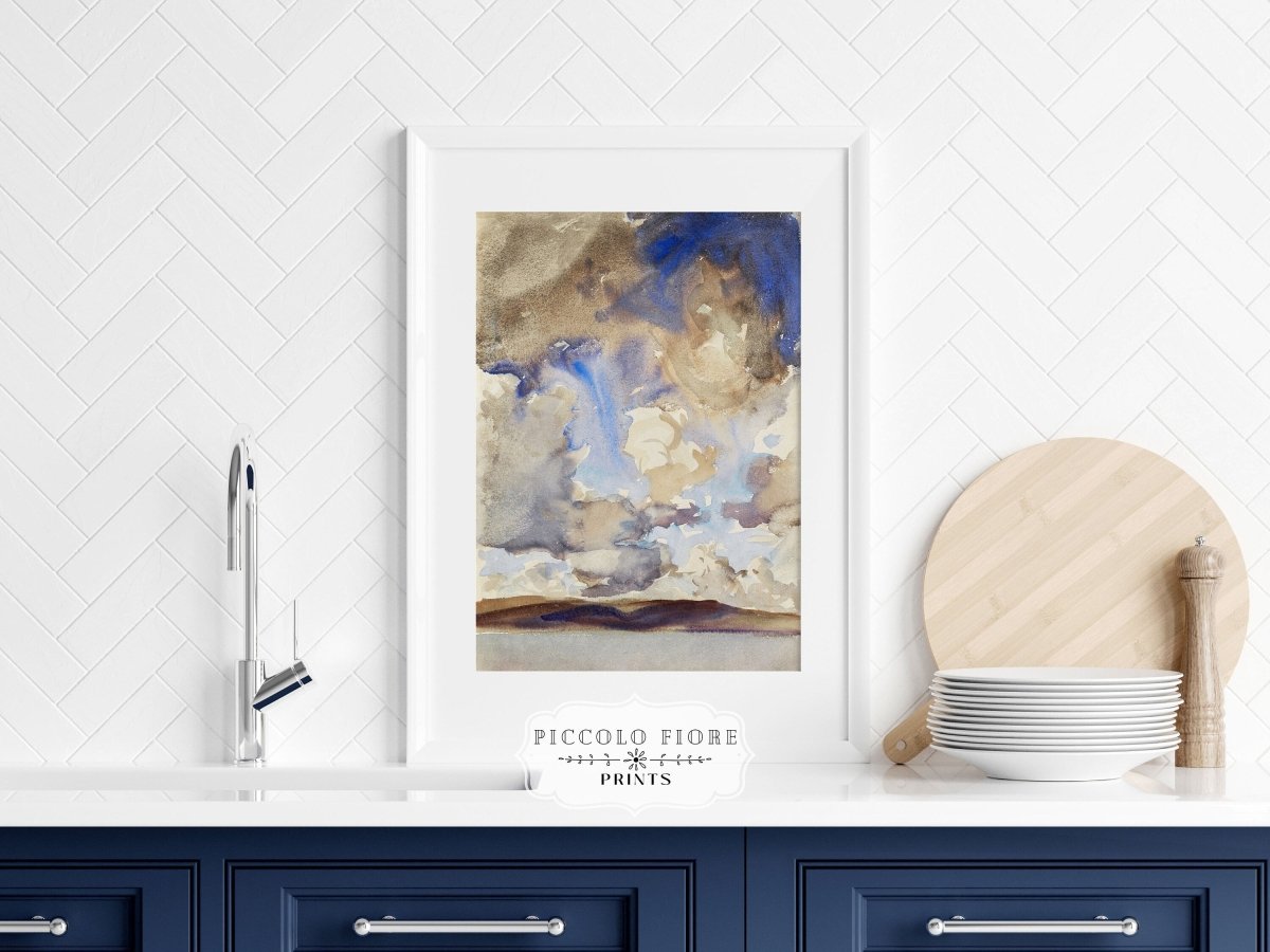 Clouds | P154 - Single Art Prints - Piccolo Fiore Prints
