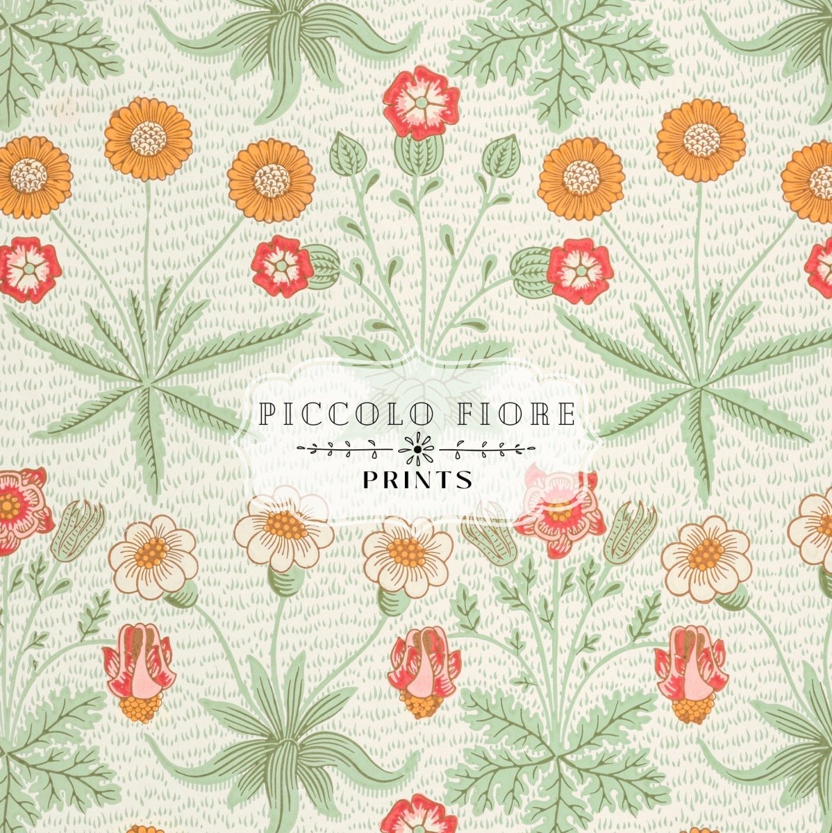 Daisy | William Morris | P285 - Single Art Prints - Piccolo Fiore Prints