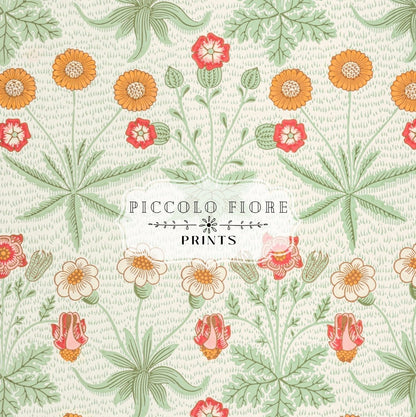 Daisy | William Morris | P285 - Single Art Prints - Piccolo Fiore Prints