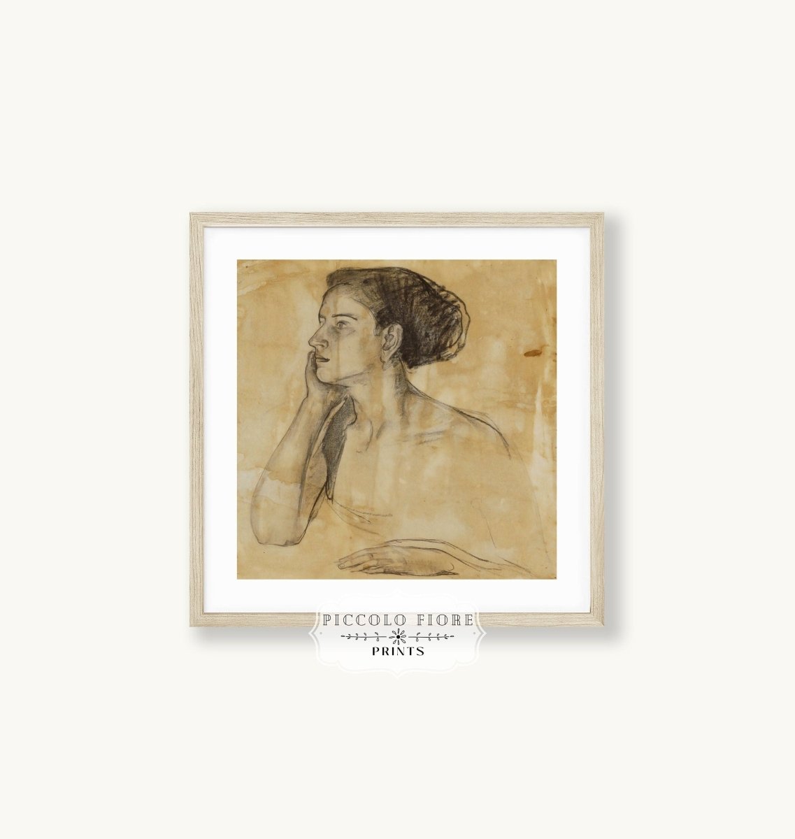 Daydreamer | P186 - Single Square Art Prints - Piccolo Fiore Prints