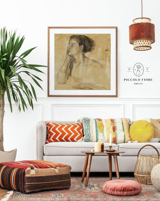 Daydreamer | P186 - Single Square Art Prints - Piccolo Fiore Prints