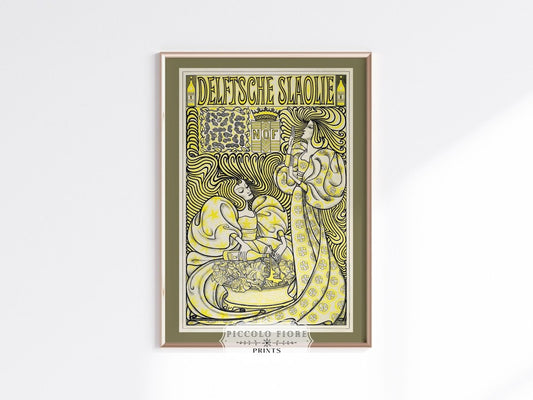 Delft Salad Oil | P703 - Single Art Prints - Piccolo Fiore Prints