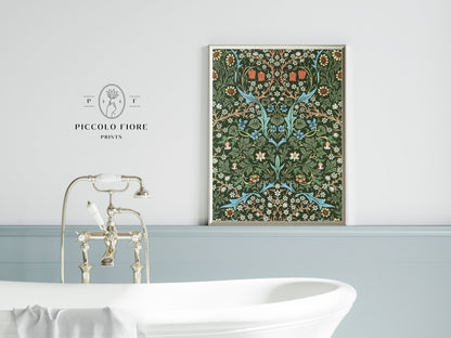 Duck Egg Blue, Terracotta and Fuchsia Pink | Gallery Wall Set | 10 Prints | M10 - 7 - Gallery Wall Set - Piccolo Fiore Prints