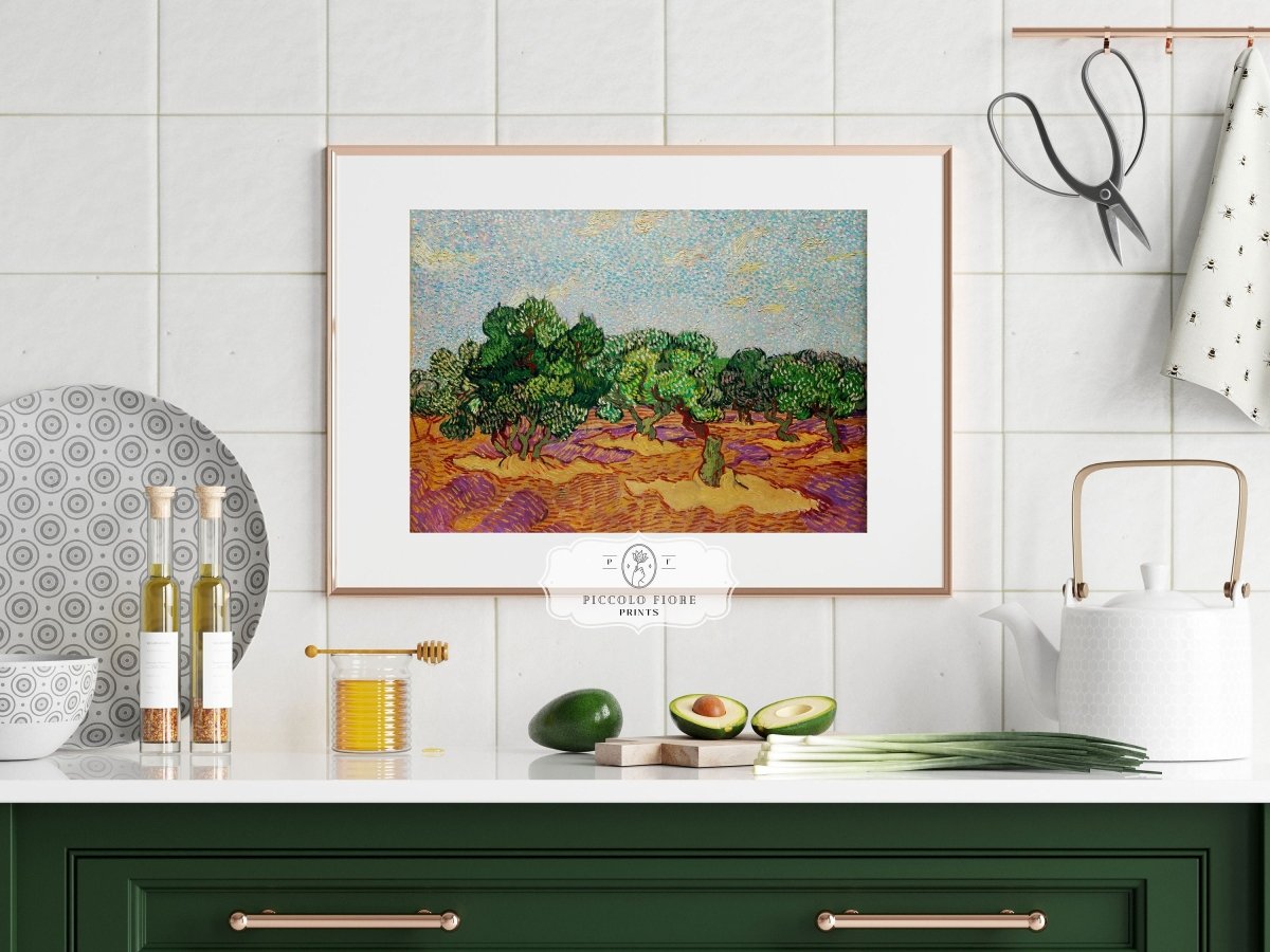 Eclectic Blue, Green and Terracotta | Gallery Wall Set | 10 Prints | C10 - 2 - Gallery Wall Set - Piccolo Fiore Prints