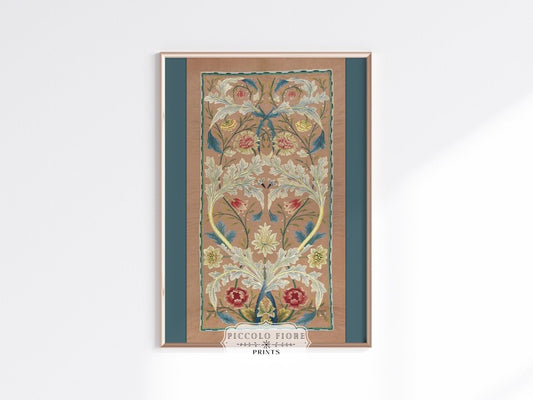 Embroidered Panel | P436 - Single Art Prints - Piccolo Fiore Prints