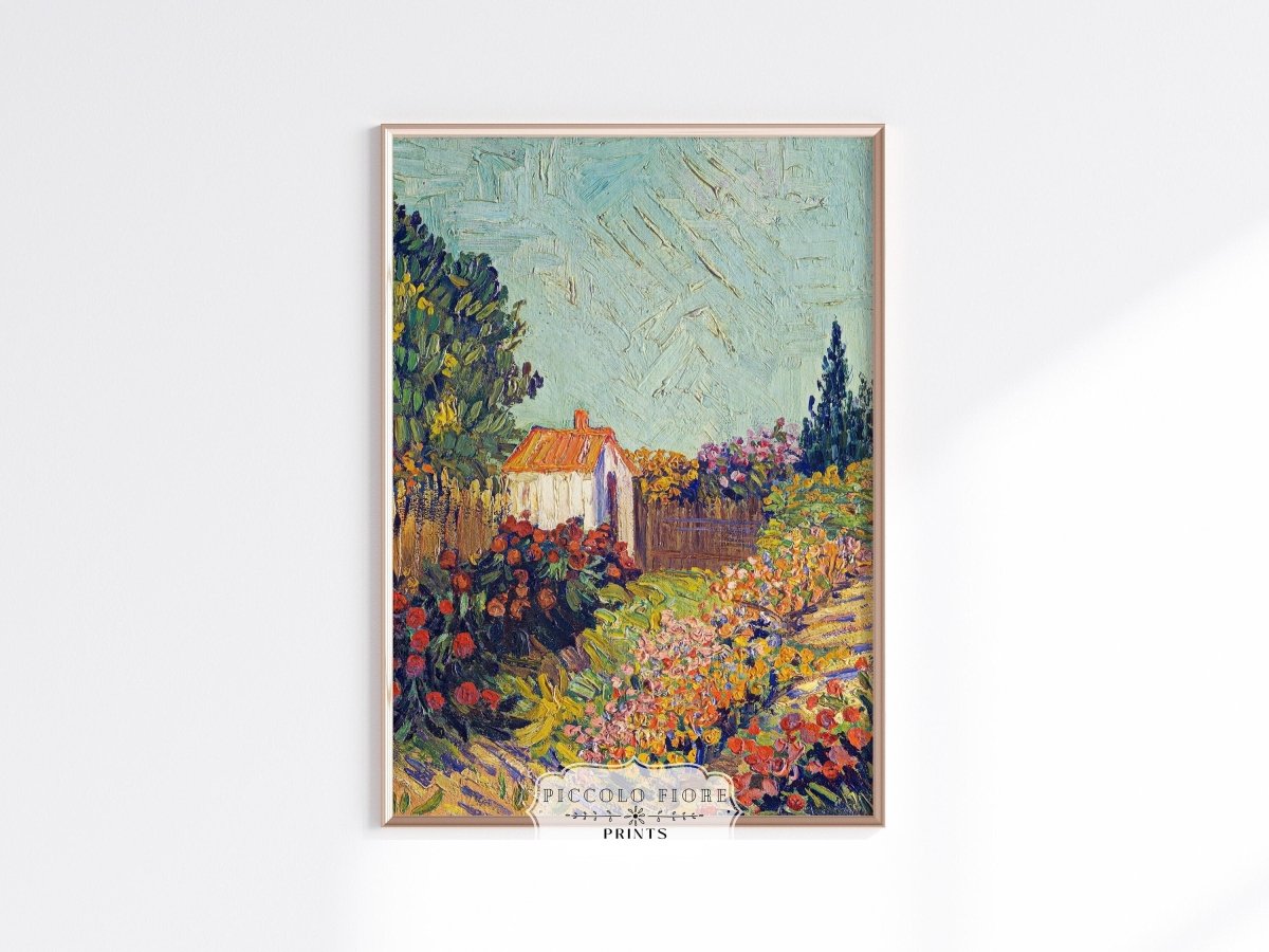 Floral Country Garden | P310 - Single Art Prints - Piccolo Fiore Prints