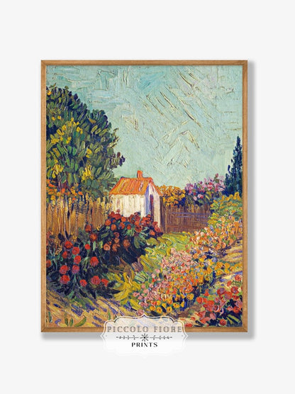 Floral Country Garden | P310 - Single Art Prints - Piccolo Fiore Prints