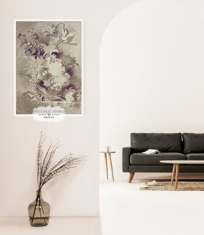 Flower Study | P548 - Single Art Prints - Piccolo Fiore Prints