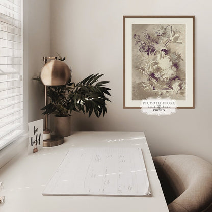 Flower Study | P548 - Single Art Prints - Piccolo Fiore Prints