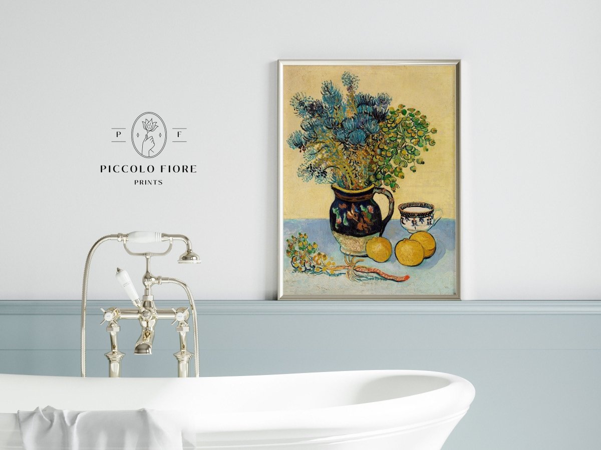 Flowers in a Jug | P312 - Single Art Prints - Piccolo Fiore Prints