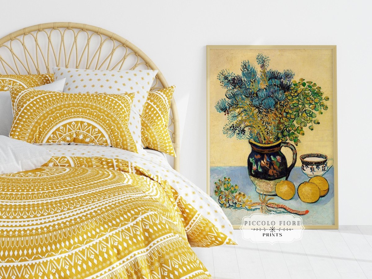 Flowers in a Jug | P312 - Single Art Prints - Piccolo Fiore Prints