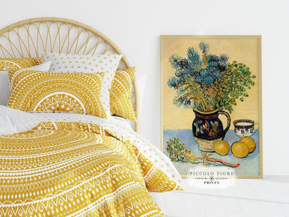 Flowers in a Jug | P312 - Single Art Prints - Piccolo Fiore Prints