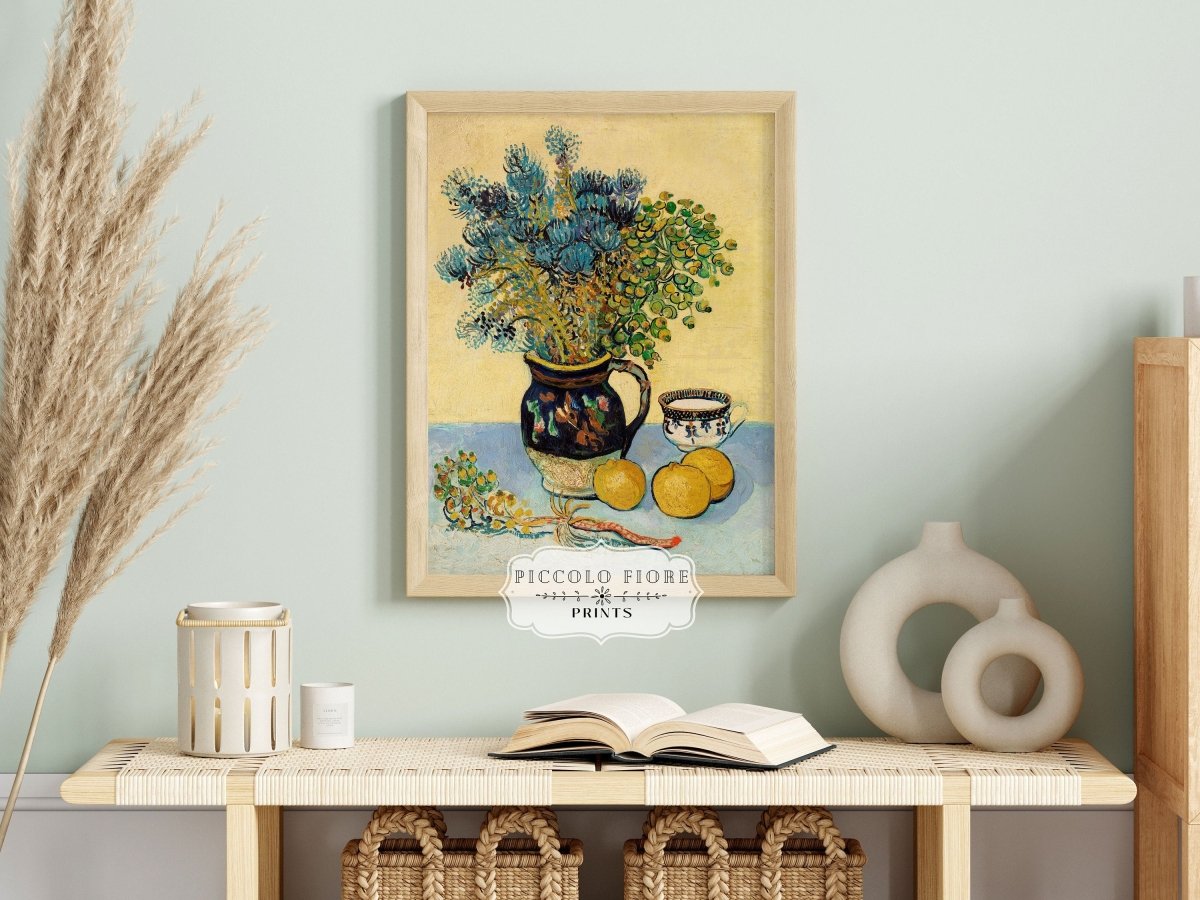 Flowers in a Jug | P312 - Single Art Prints - Piccolo Fiore Prints