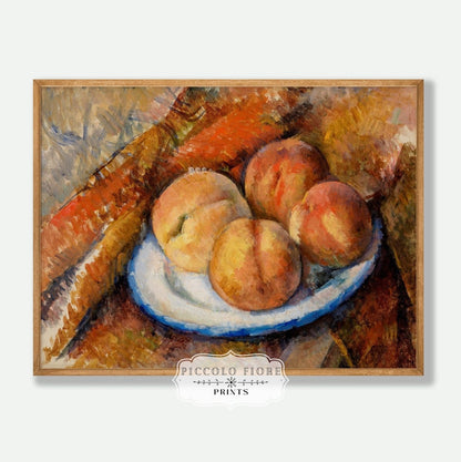 Four Peaches | P106 - Single Art Prints - Piccolo Fiore Prints