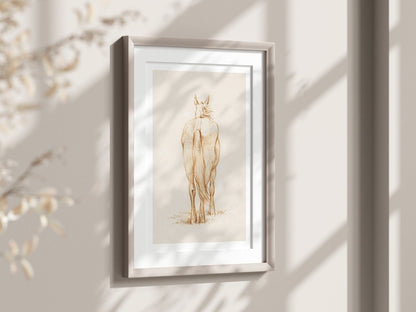 Fox, Hare & Horse | Gallery Wall Set | 5 Prints | M5 - 2 - Gallery Wall Set - Piccolo Fiore Prints