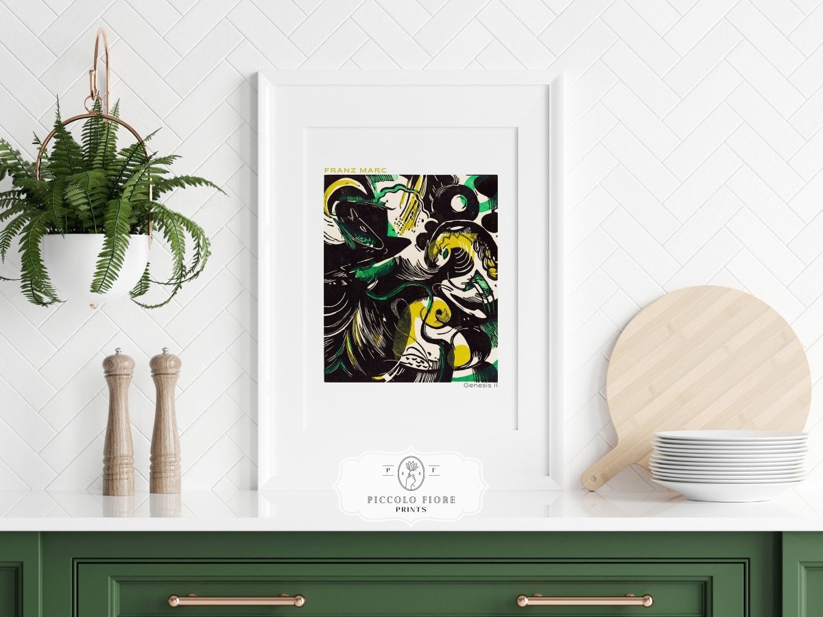 Franz Marc | Genesis II | P586 - Single Art Prints - Piccolo Fiore Prints