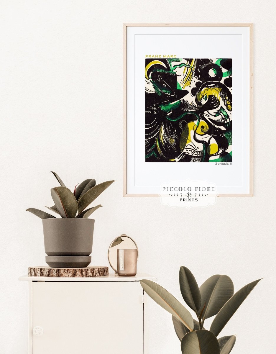 Franz Marc | Genesis II | P586 - Single Art Prints - Piccolo Fiore Prints