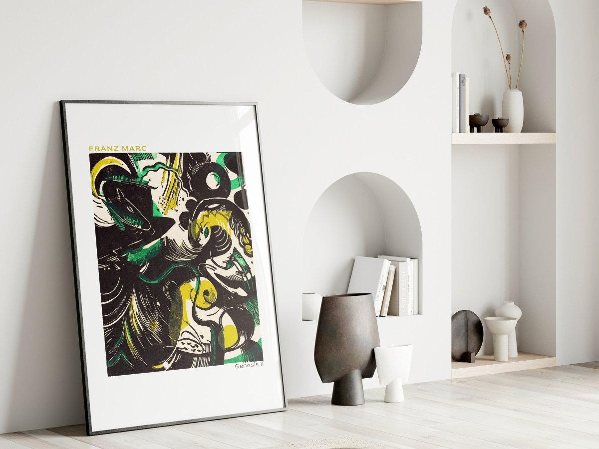 Franz Marc | Genesis II | P586 - Single Art Prints - Piccolo Fiore Prints