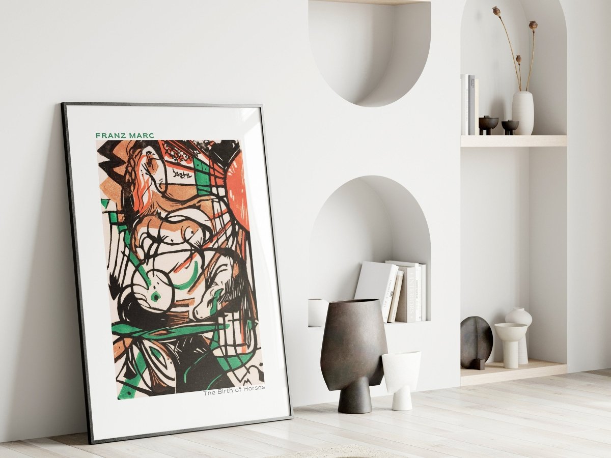 Franz Marc | The Birth of Horses | P588 - Single Art Prints - Piccolo Fiore Prints