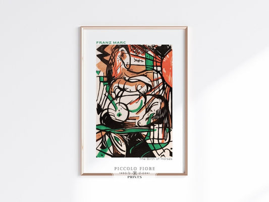 Franz Marc | The Birth of Horses | P588 - Single Art Prints - Piccolo Fiore Prints