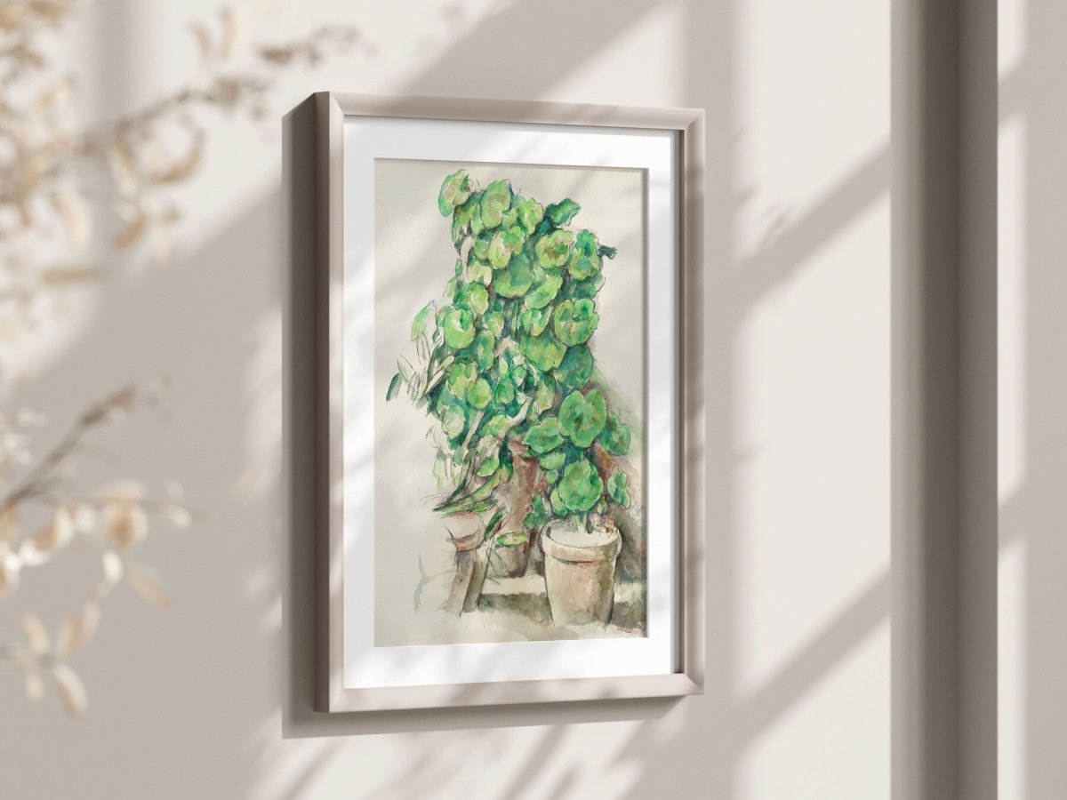 Geraniums | P176 - Single Art Prints - Piccolo Fiore Prints