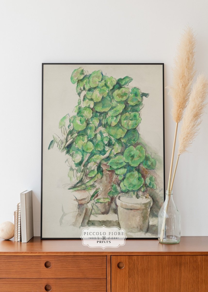 Geraniums | P176 - Single Art Prints - Piccolo Fiore Prints