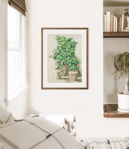 Geraniums | P176 - Single Art Prints - Piccolo Fiore Prints