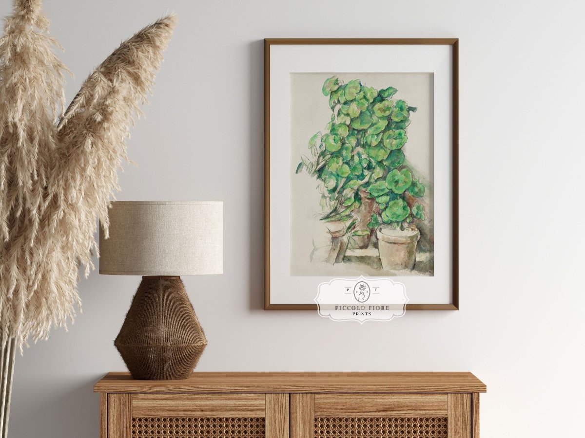 Geraniums | P176 - Single Art Prints - Piccolo Fiore Prints
