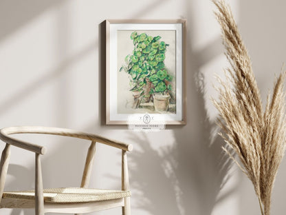 Geraniums | P176 - Single Art Prints - Piccolo Fiore Prints