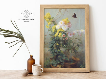 Grey Coastal Floral | Gallery Wall Set | 5 Prints | M5 - 3 - Gallery Wall Set - Piccolo Fiore Prints