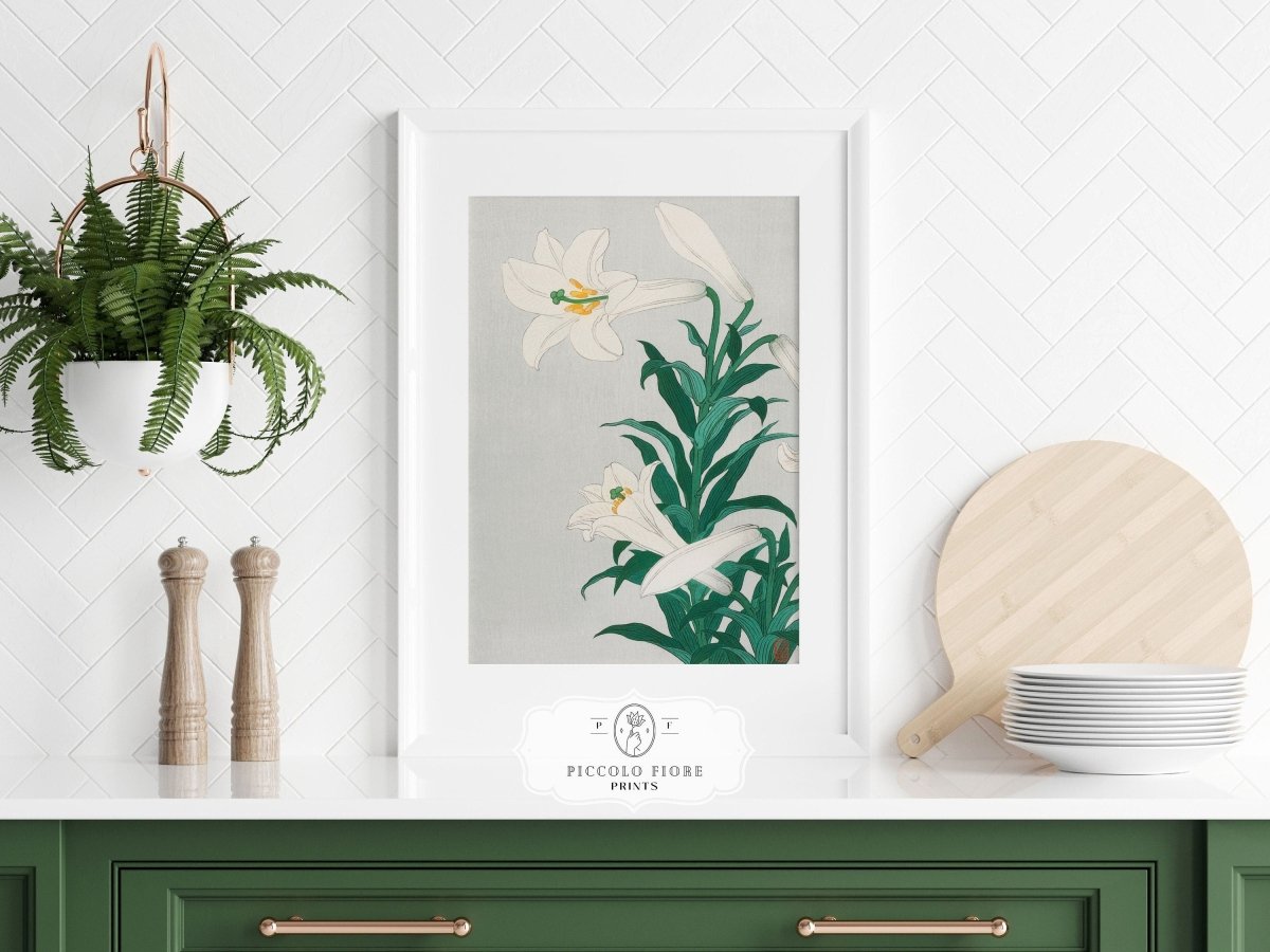Grey, Green and Turquoise | Gallery Wall Set | 7 Prints | M7 - 6 - Gallery Wall Set - Piccolo Fiore Prints
