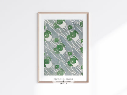 Grey, Green and Turquoise | Gallery Wall Set | 7 Prints | M7 - 6 - Gallery Wall Set - Piccolo Fiore Prints