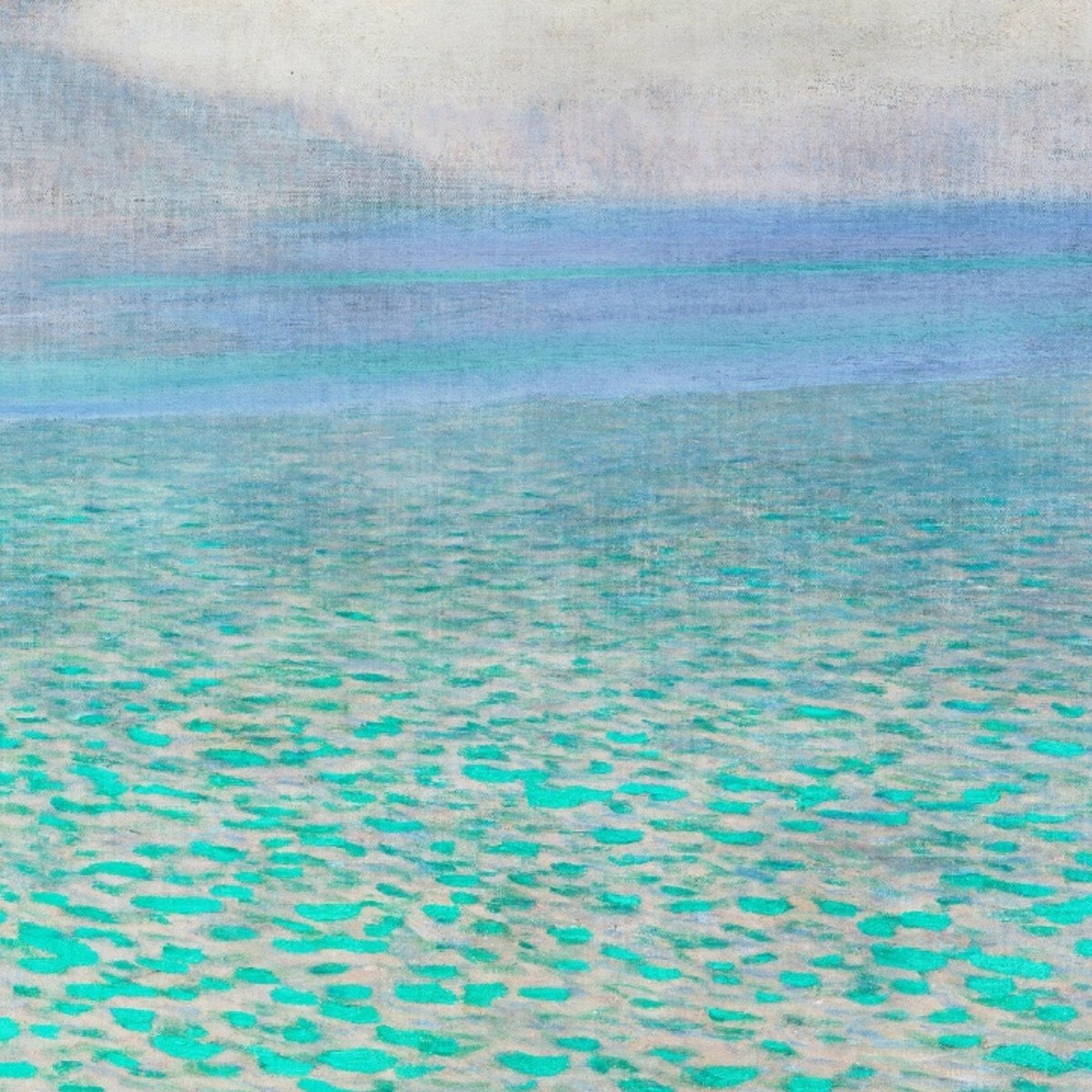 Gustav Klimt Attersee Exhibition Print | P3 - Single Art Prints - Piccolo Fiore Prints